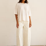 Jamie Haller - The Baggy Painter Crop in Ecru
