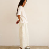 Jamie Haller - The Draped Tee in White