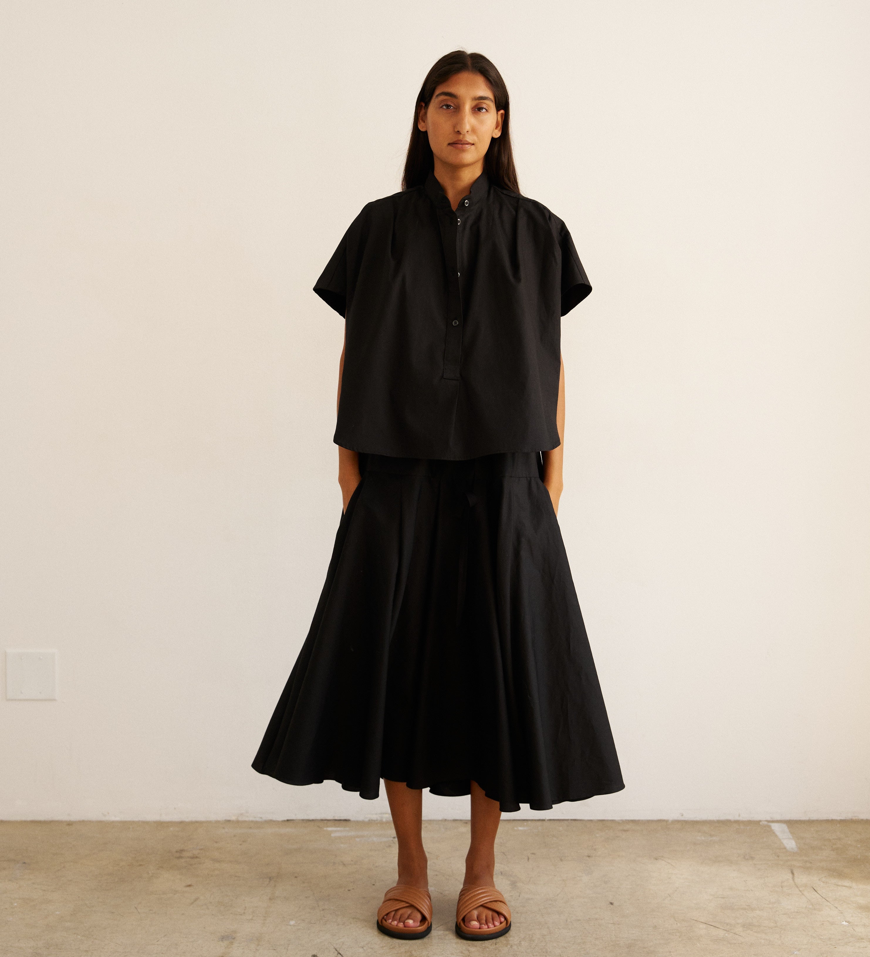 Jamie Haller - The Italian Summer Skirt in Black