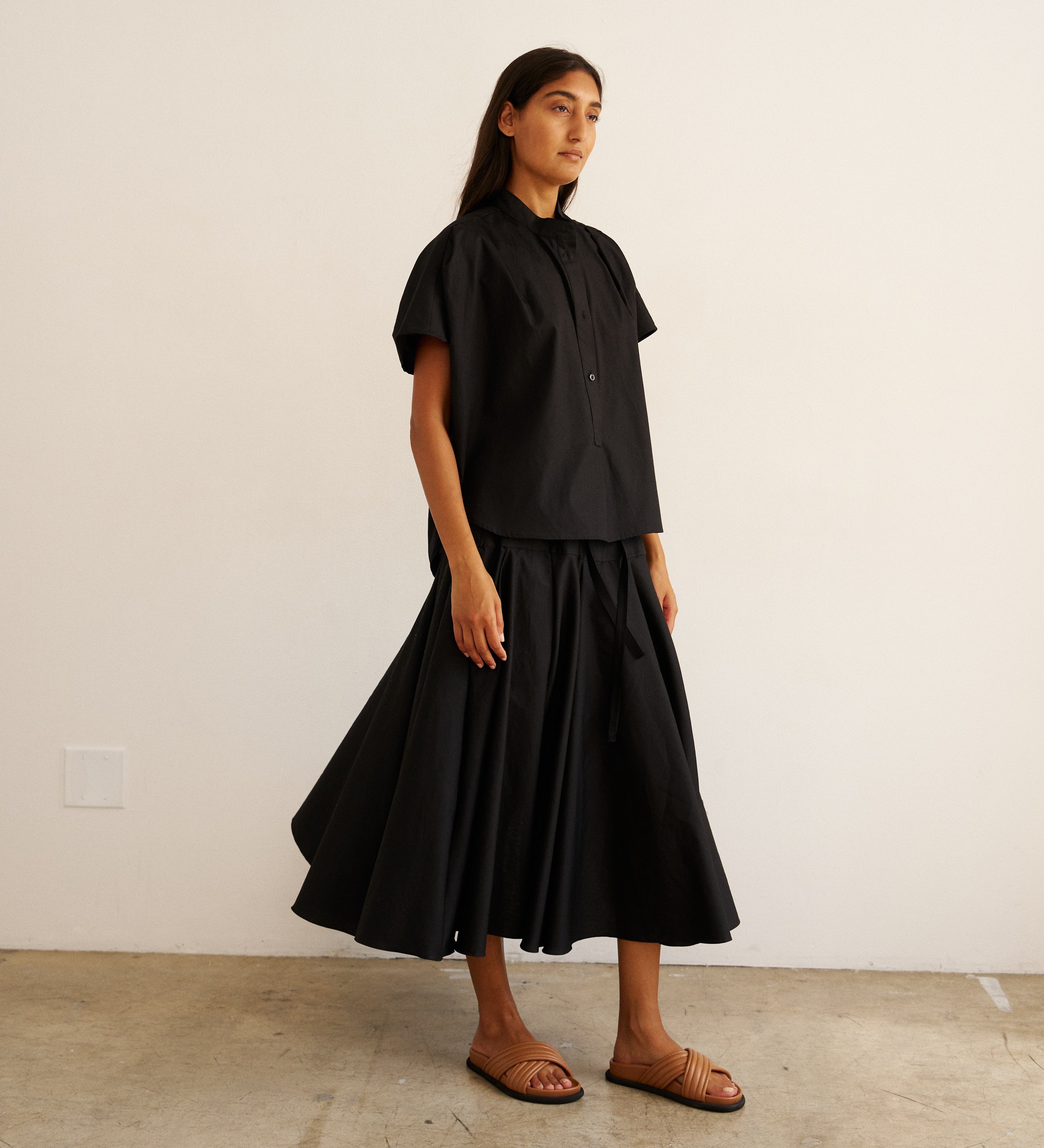 Jamie Haller - The Italian Summer Skirt in Black