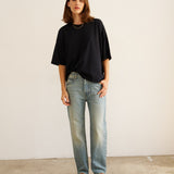 Jamie Haller - The Draped Tee in Black
