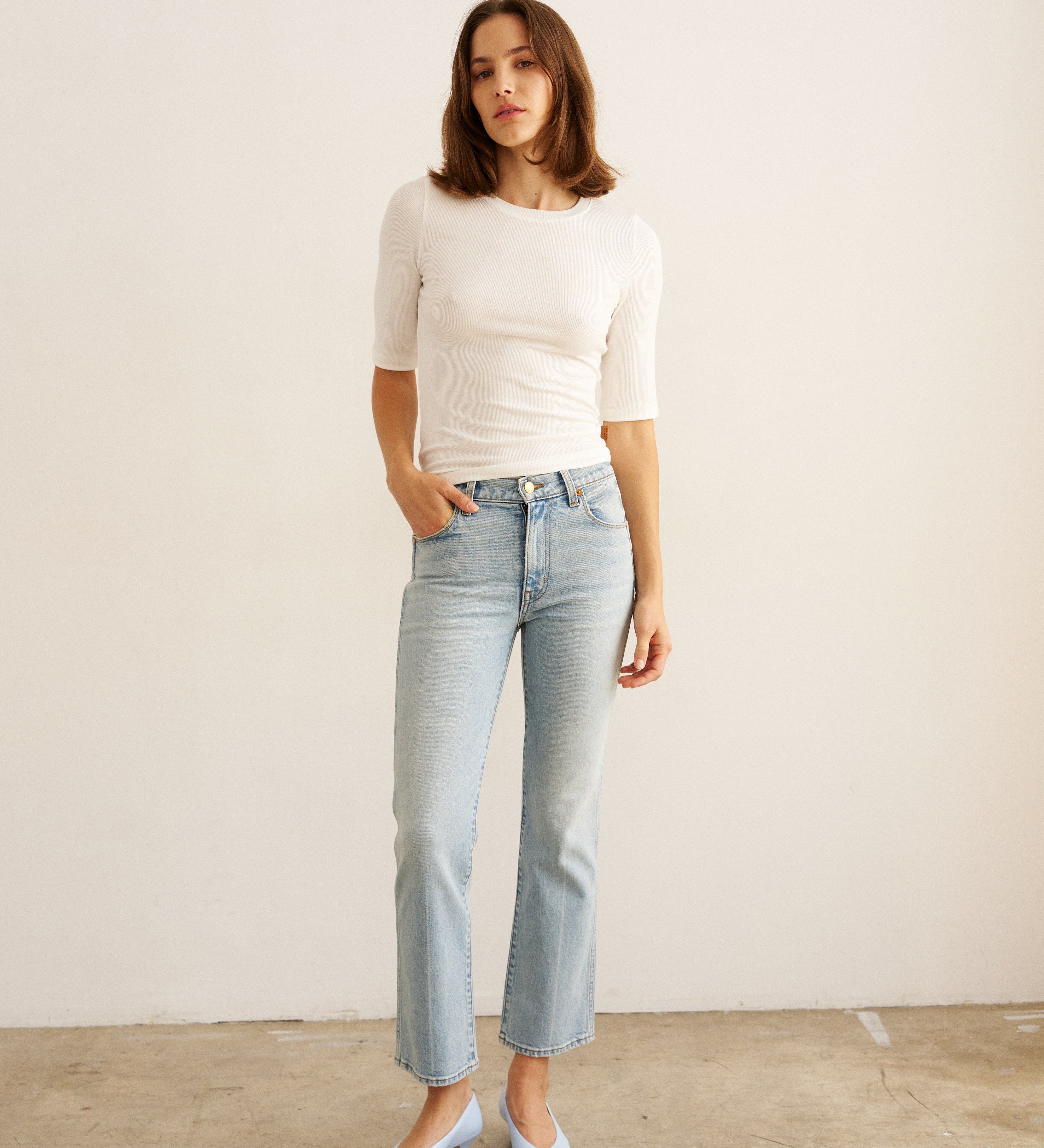 Jamie Haller - The Rooney Mid in Light Vintage