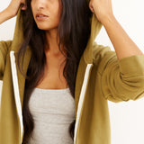 Jamie Haller - The Bird Hoodie in Avo