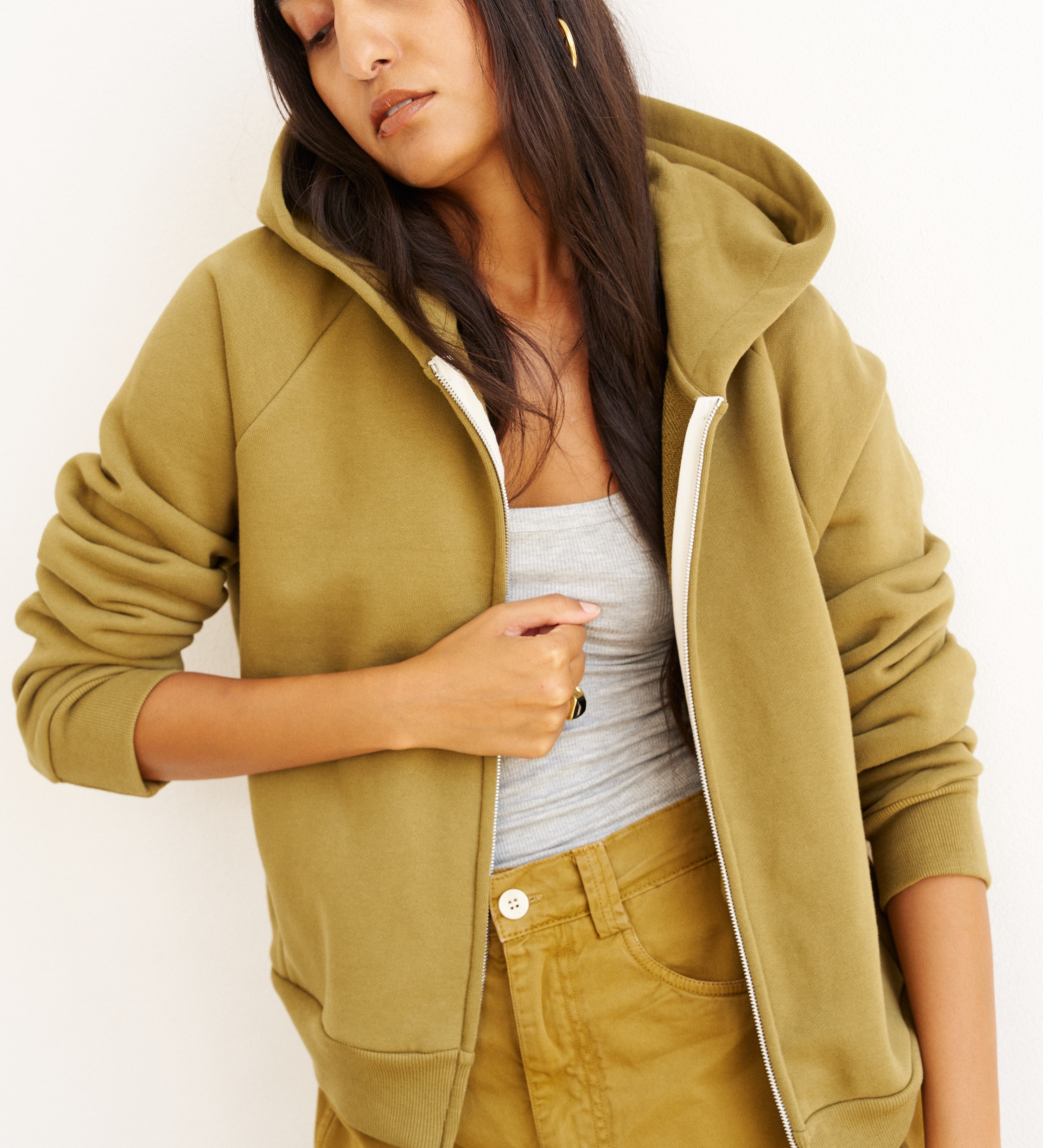 Jamie Haller - The Bird Hoodie in Avo