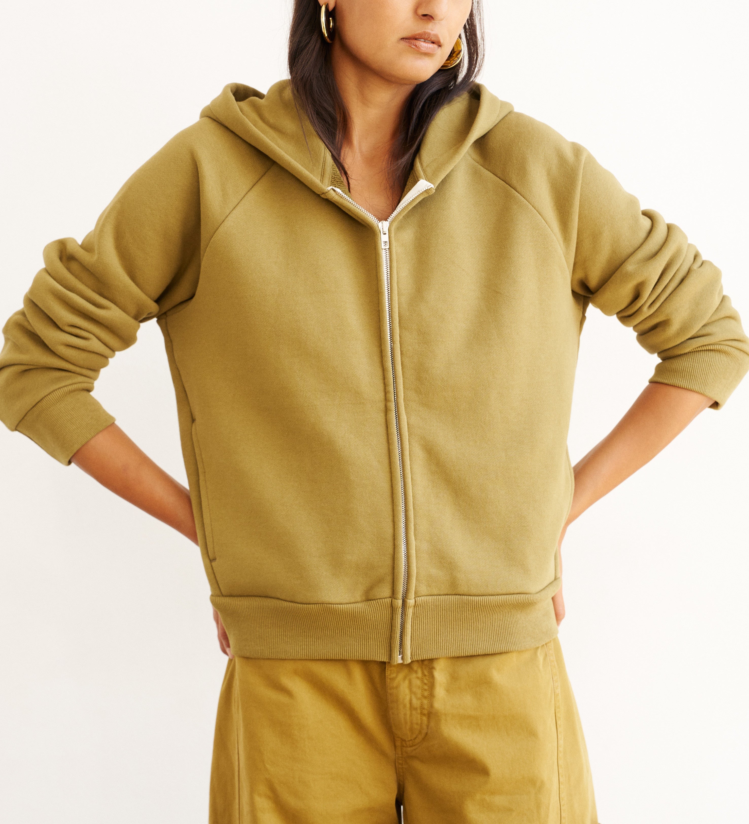 Jamie Haller - The Bird Hoodie in Avo