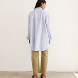 Jamie Haller - The Artist Shirt in Baby Blue Stripe