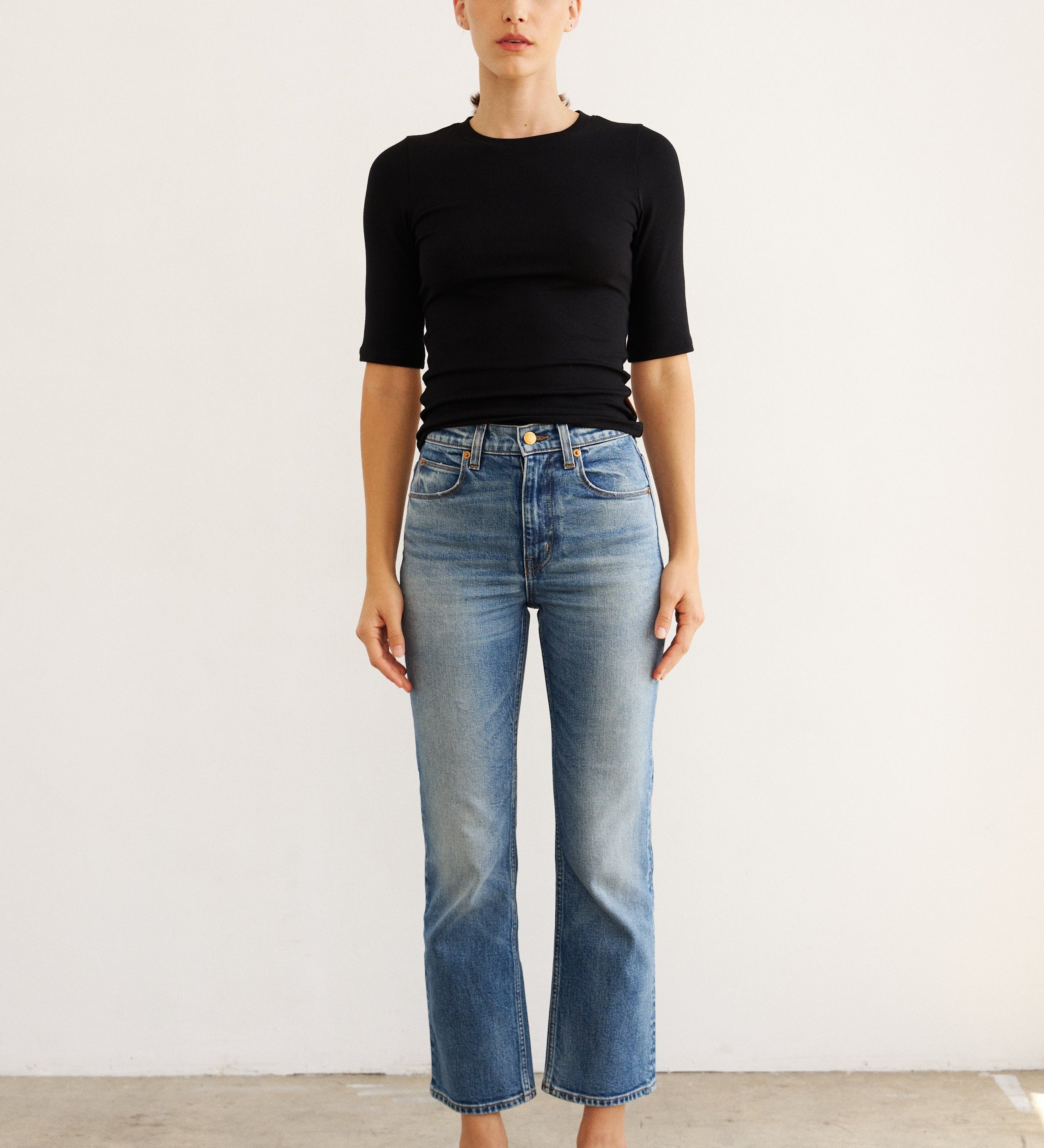 Jamie Haller - The Rib Elbow Crew in Black