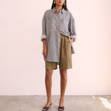 Jamie Haller - The Pleat Short in Khaki
