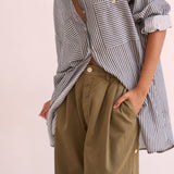Jamie Haller - The Pleat Short in Khaki