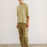 Jamie Haller - The Draped Tee in Pistachio