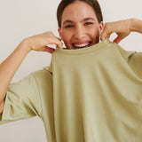 Jamie Haller - The Draped Tee in Pistachio