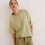 Jamie Haller - The Draped Tee in Pistachio