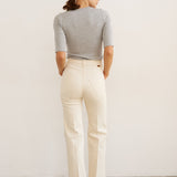 Jamie Haller - The Rib Elbow Crew in Heather Grey