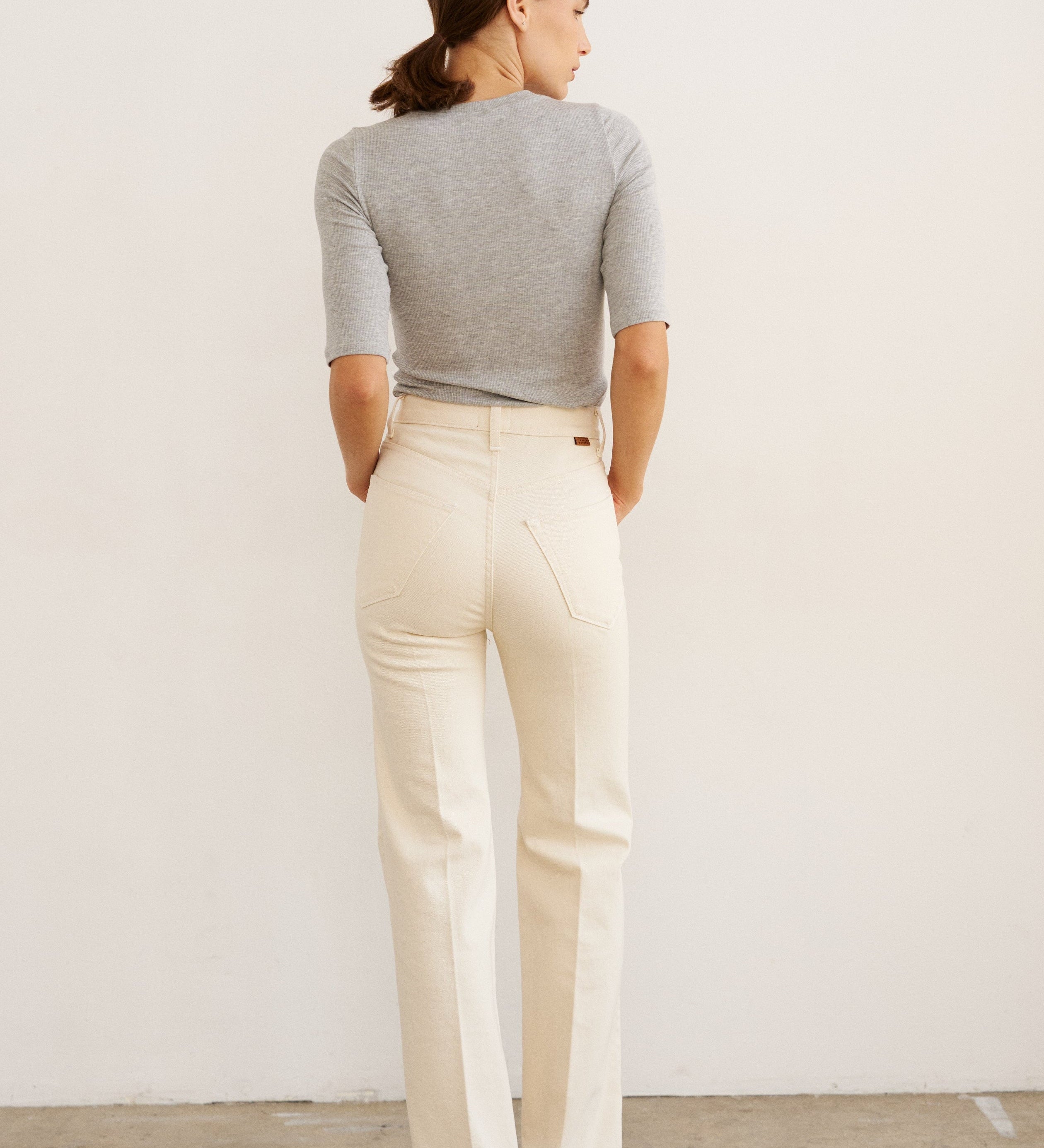 Jamie Haller - The Rib Elbow Crew in Heather Grey