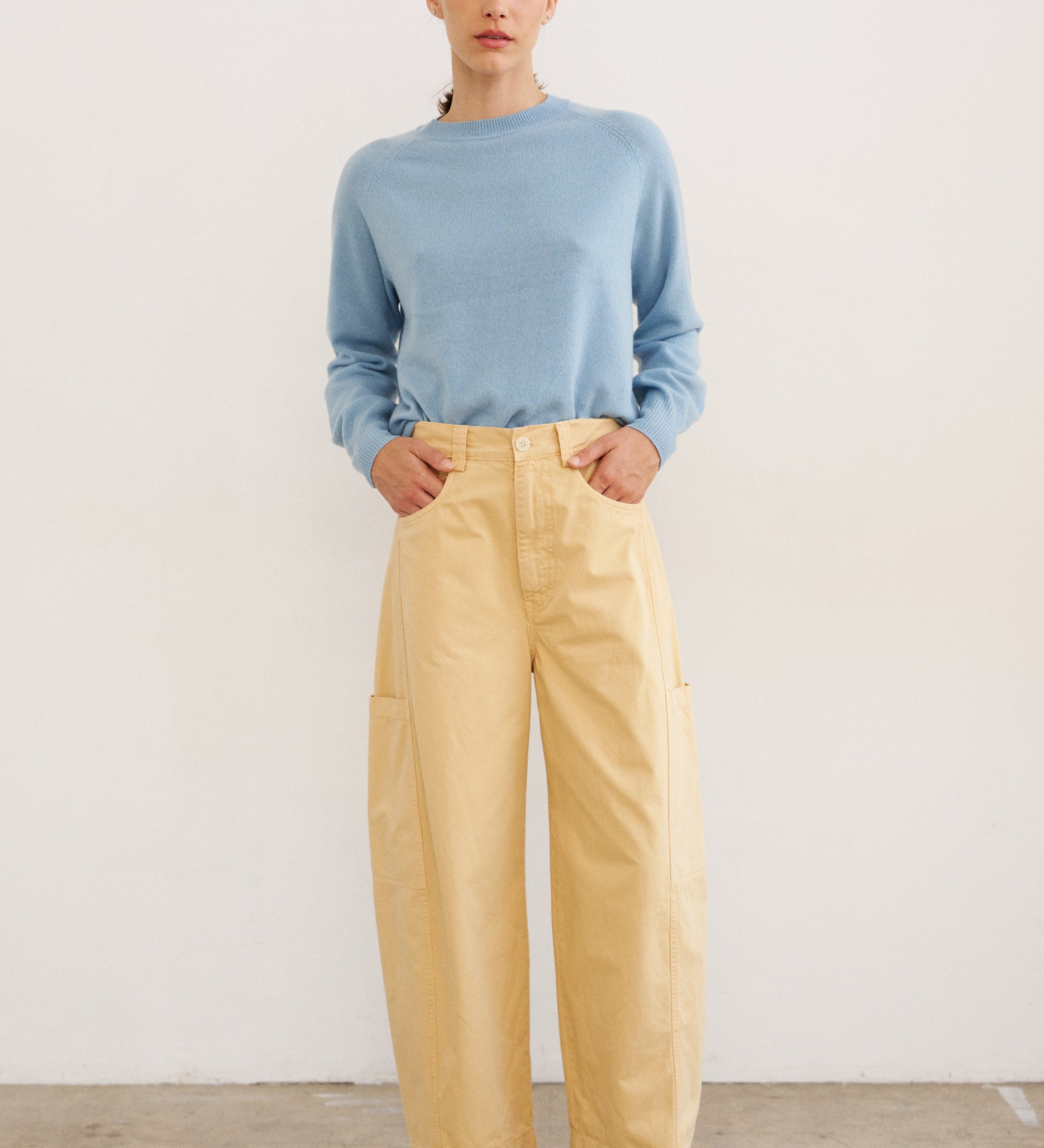 Jamie Haller - The Cashmere Crew in Baby Blue