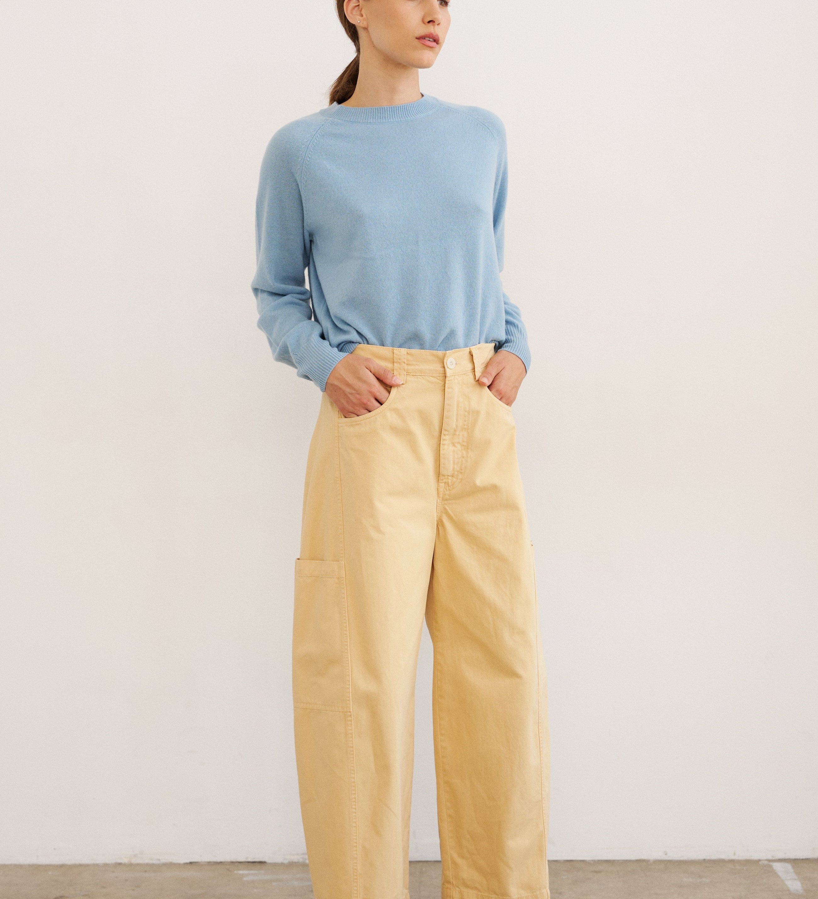 Jamie Haller - The Cashmere Crew in Baby Blue