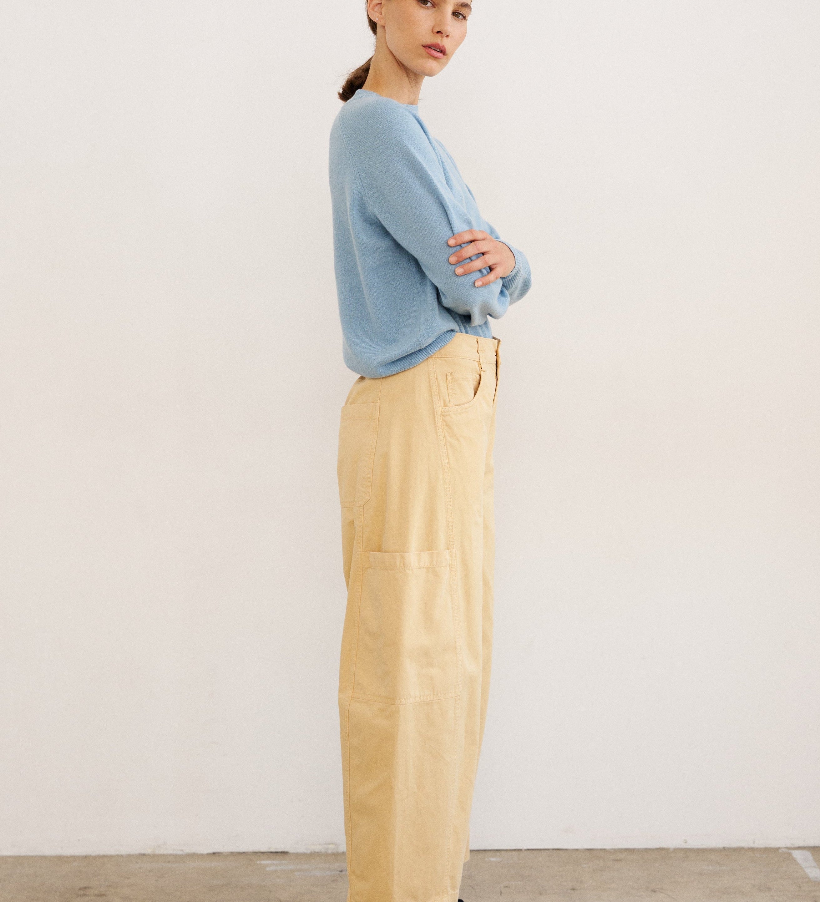 Jamie Haller - The Cashmere Crew in Baby Blue