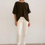 Jamie Haller - The Cashmere Tee in Loden