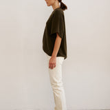 Jamie Haller - The Cashmere Tee in Loden