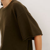 Jamie Haller - The Cashmere Tee in Loden