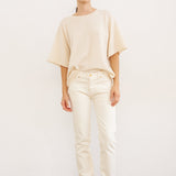 Jamie Haller - The Cashmere Tee in Creme