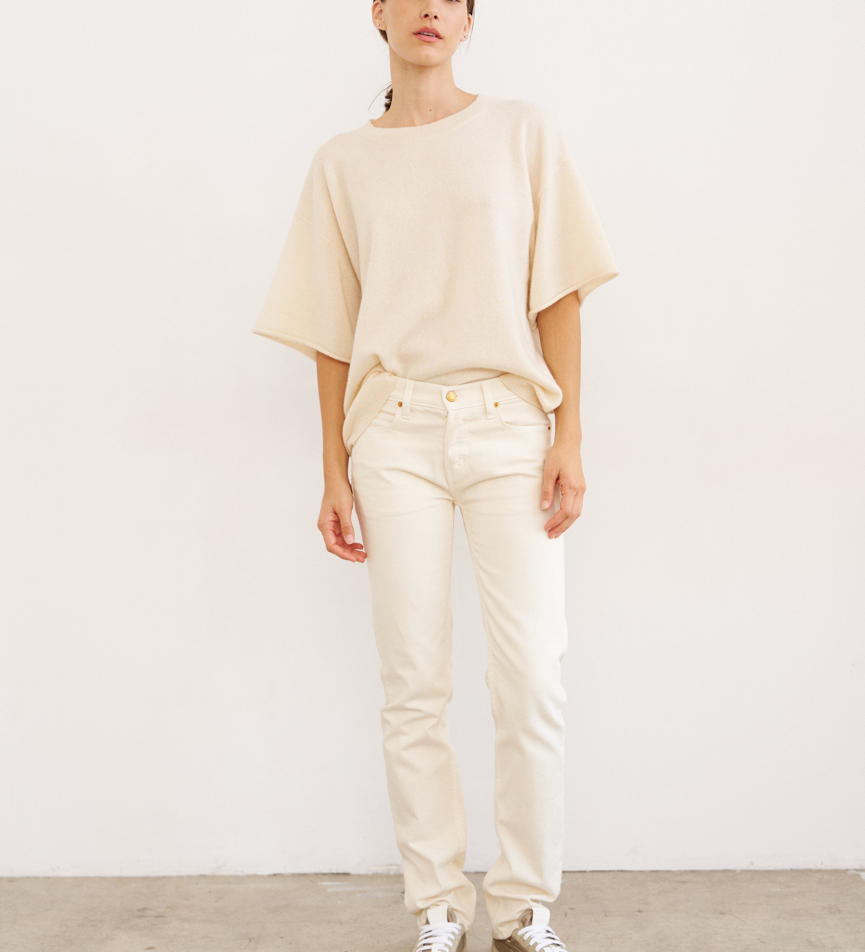 Jamie Haller - The Saccheto Sneaker in Taupe