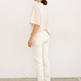 Jamie Haller - The Cashmere Tee in Creme