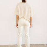 Jamie Haller - The Cashmere Tee in Creme