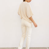 Jamie Haller - The Cashmere Tee in Creme