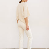 Jamie Haller - The Cashmere Tee in Creme