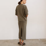 Jamie Haller - The Column Skirt in Olive
