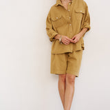 Jamie Haller - The Scrunchie Heel in Deep Olive