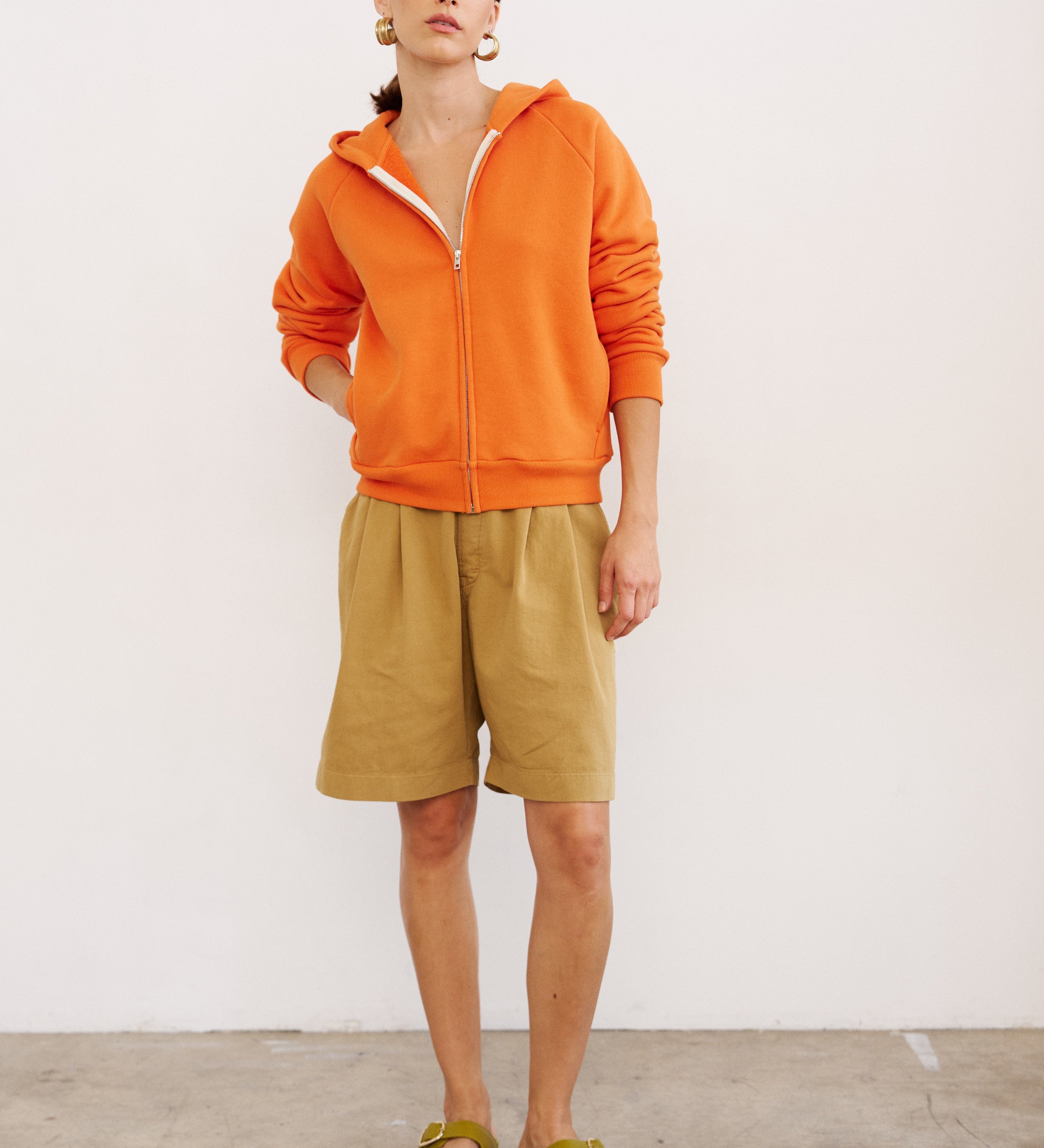 Jamie Haller - The Bird Hoodie in Orange