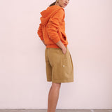 Jamie Haller - The Pleat Short in Tan