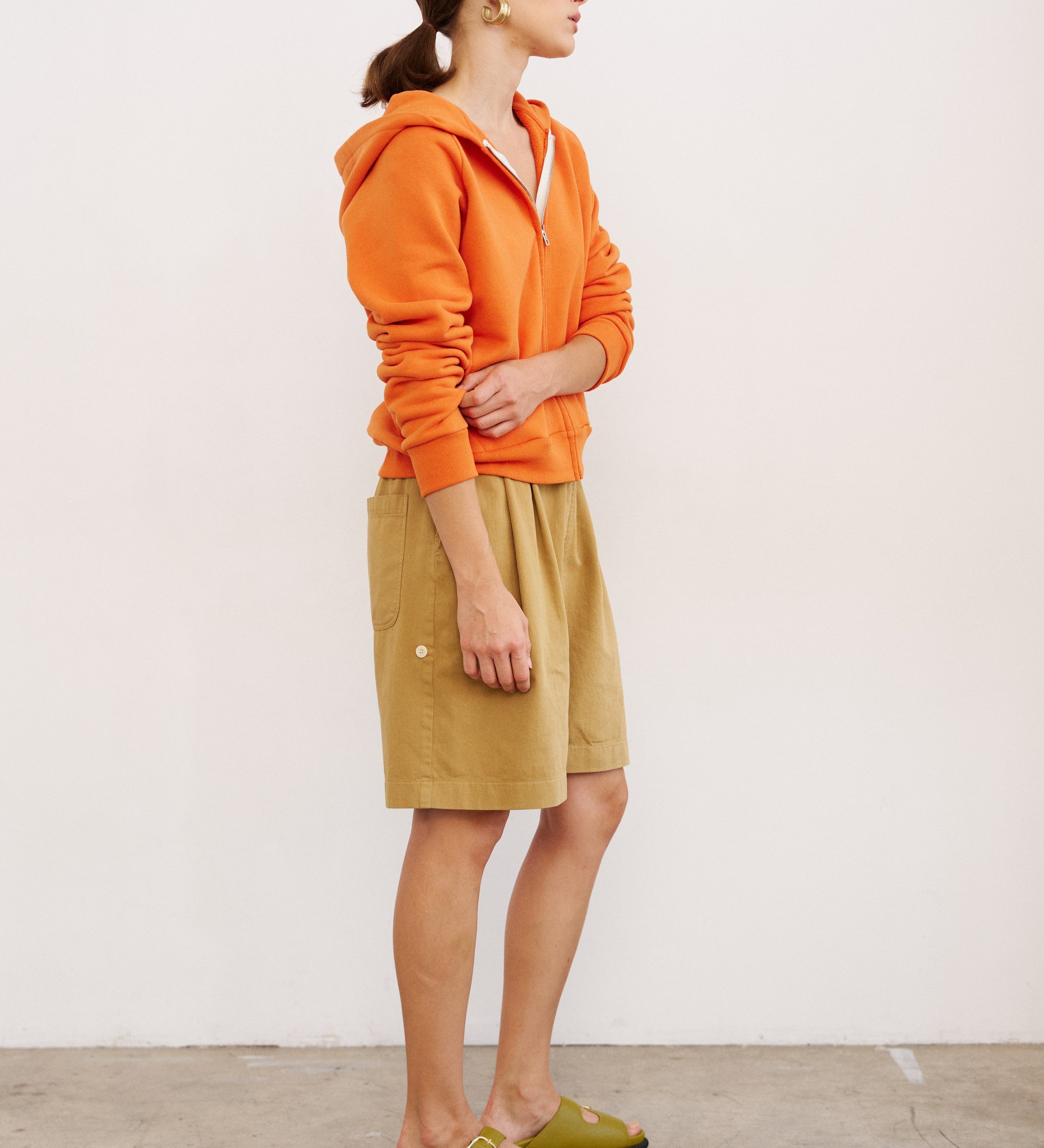 Jamie Haller - The Bird Hoodie in Orange