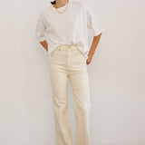 Jamie Haller - The Cotton Draped Tee in White