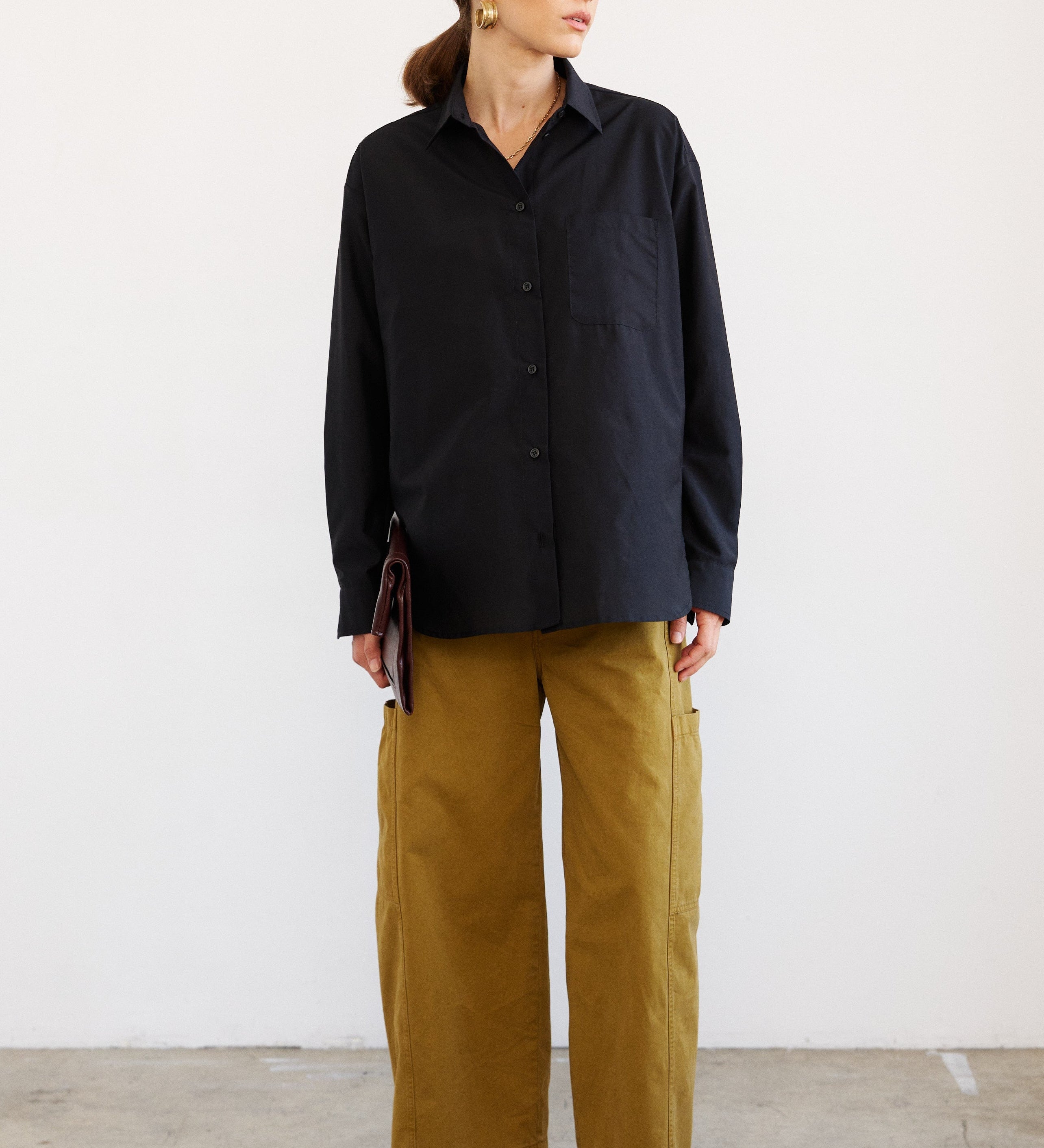 Jamie Haller - The Essential Shirt in Black