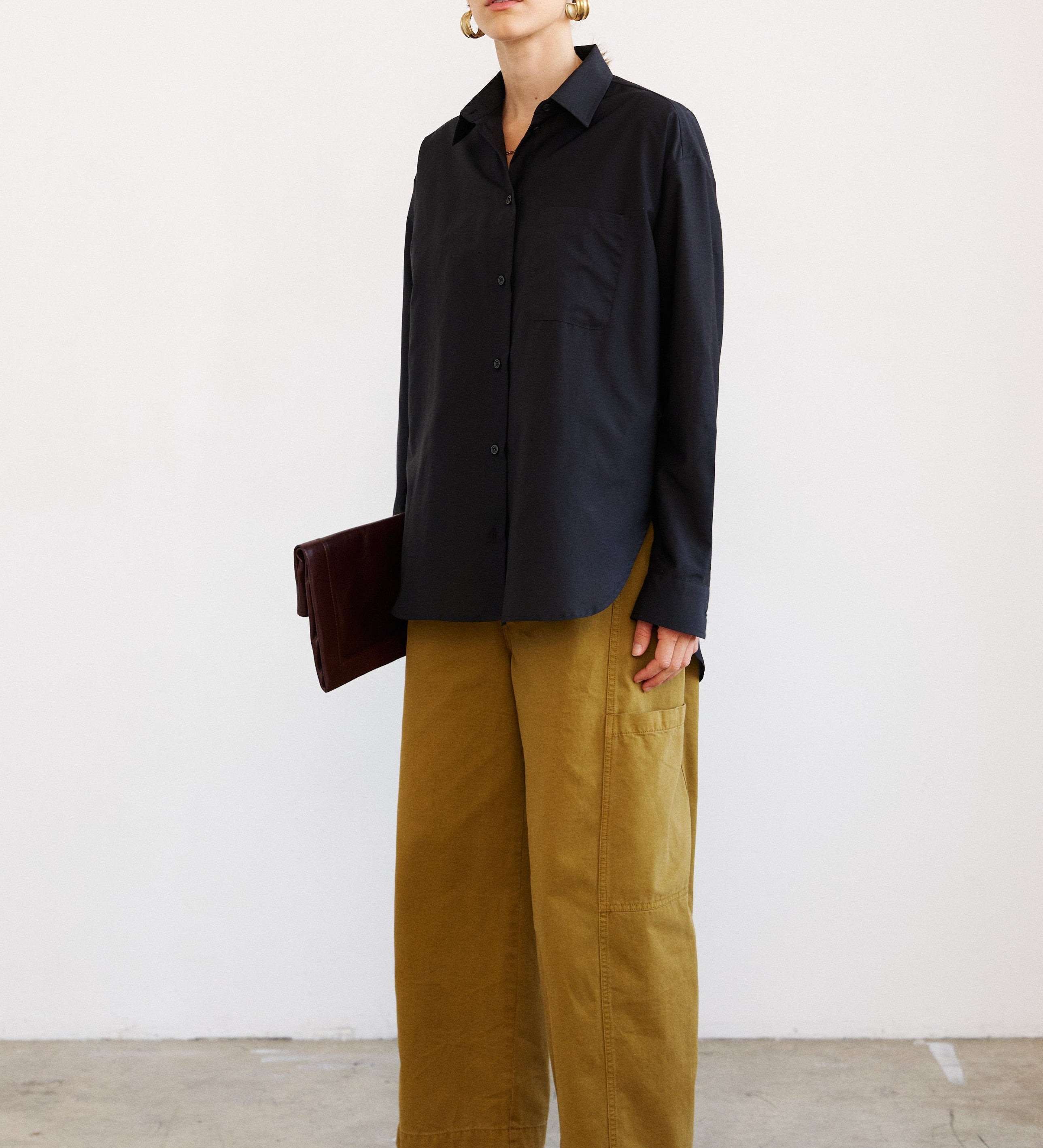 Jamie Haller - The Essential Shirt in Black