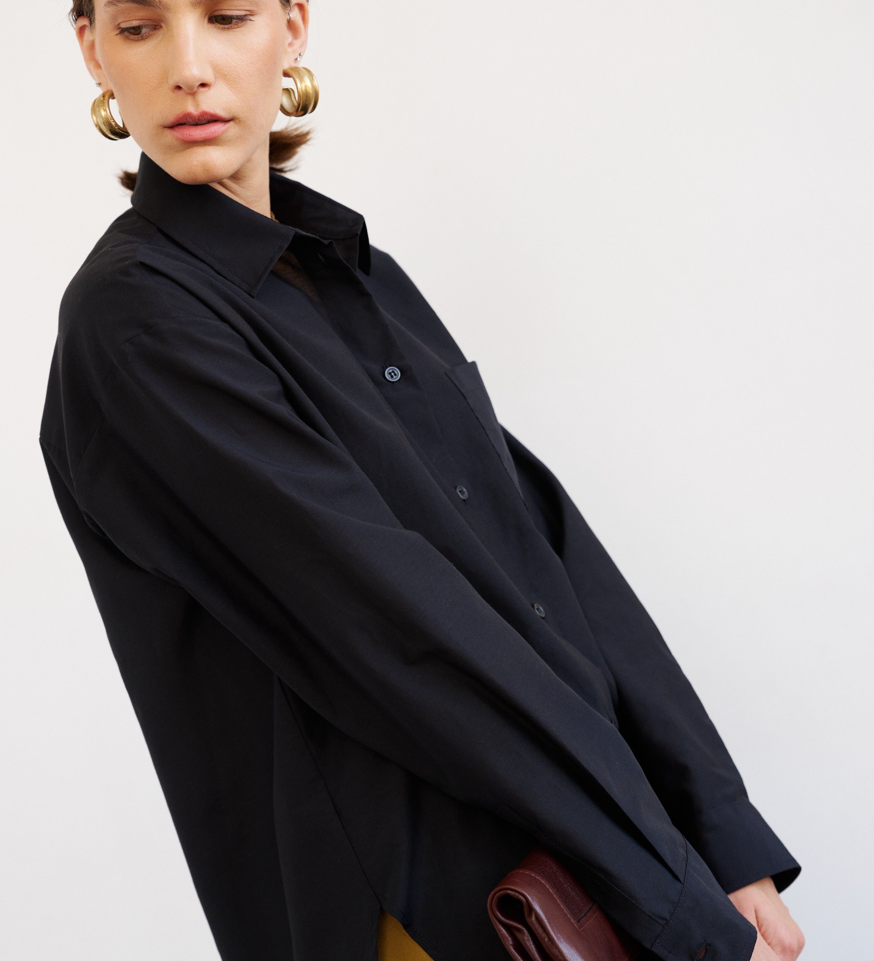 Jamie Haller - The Essential Shirt in Black