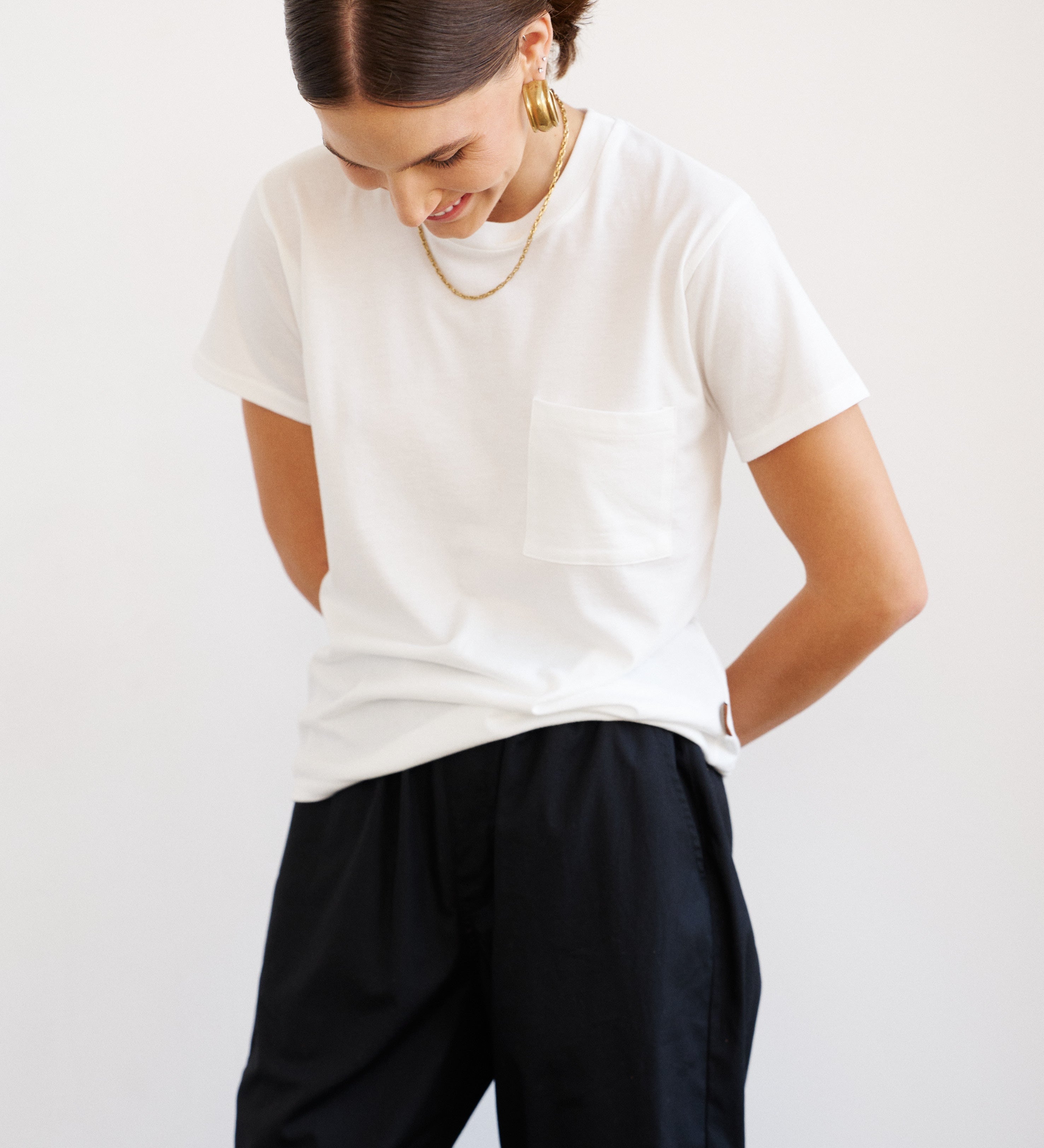 Jamie Haller - The Pocket Tee in White