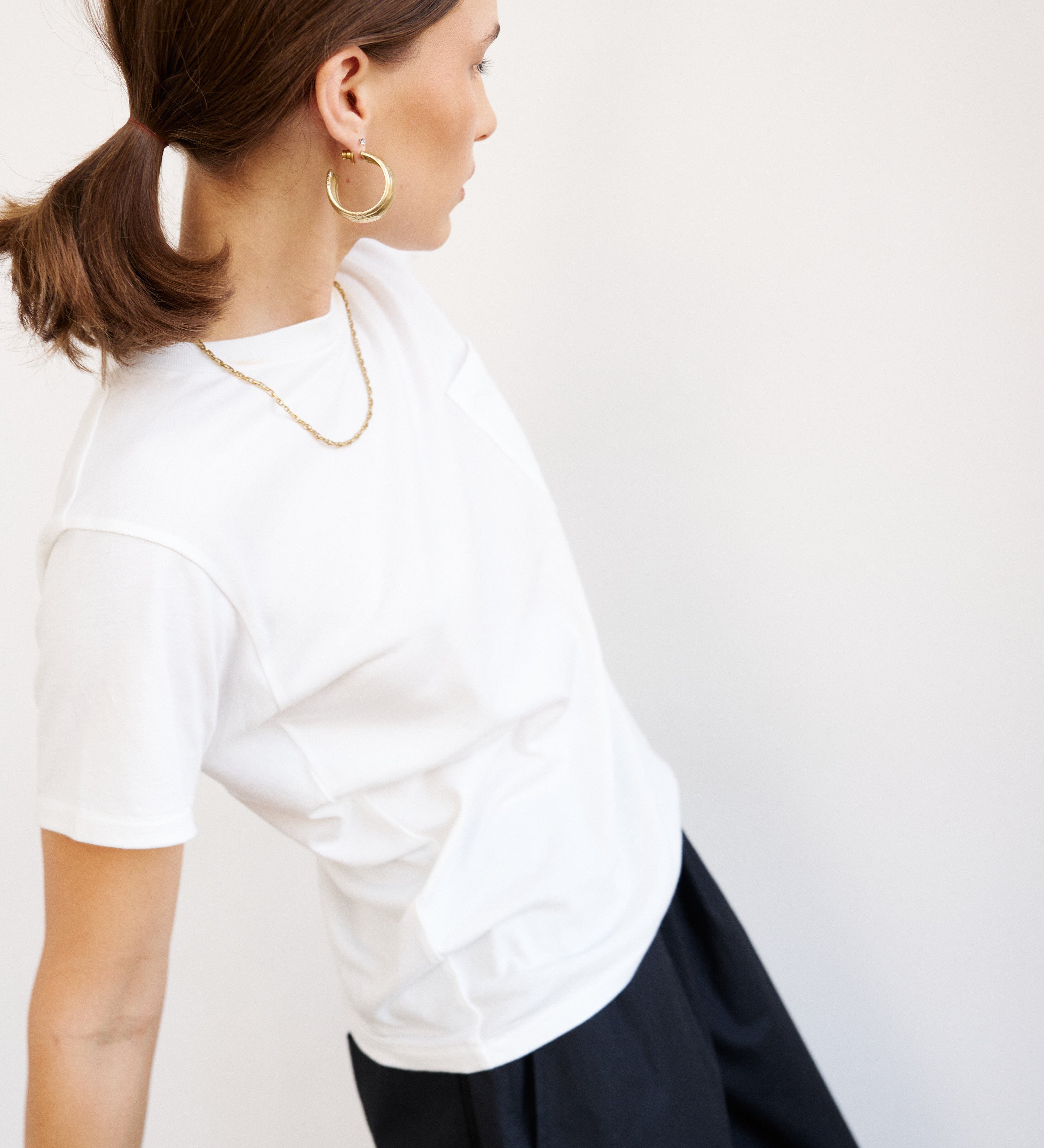 Jamie Haller - The Pocket Tee in White