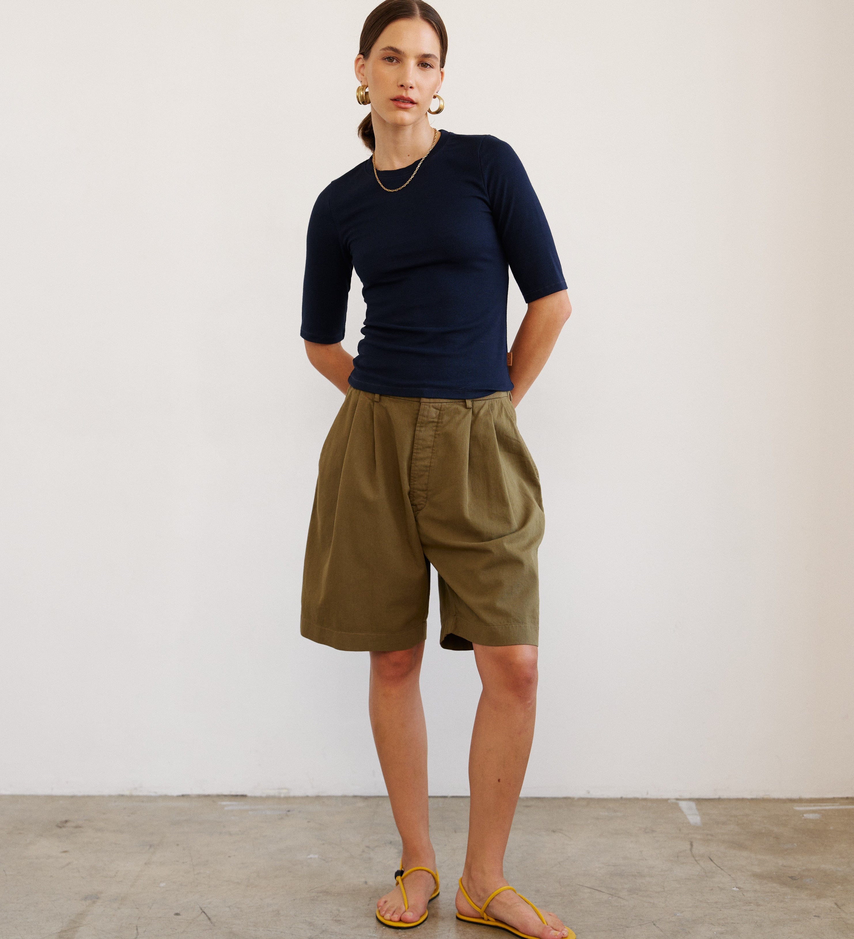 Jamie Haller - The Rib Elbow Crew in Navy
