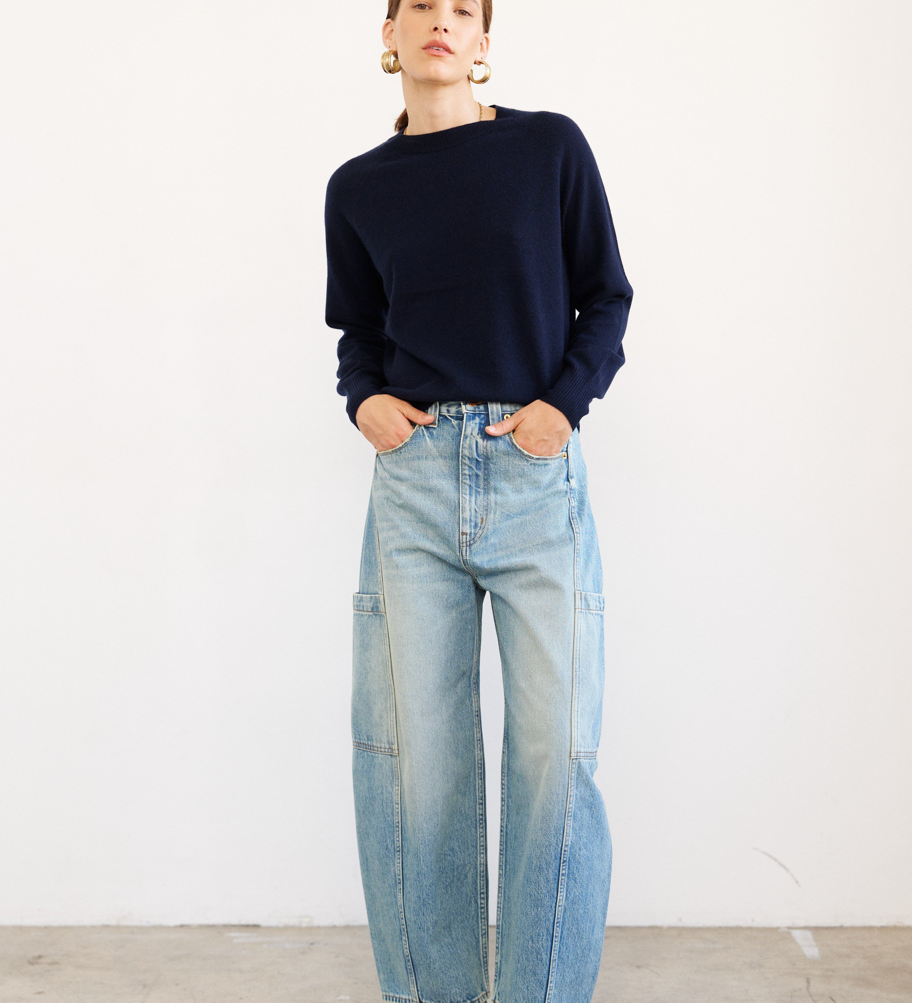 Jamie Haller - The Cashmere Crew in Navy