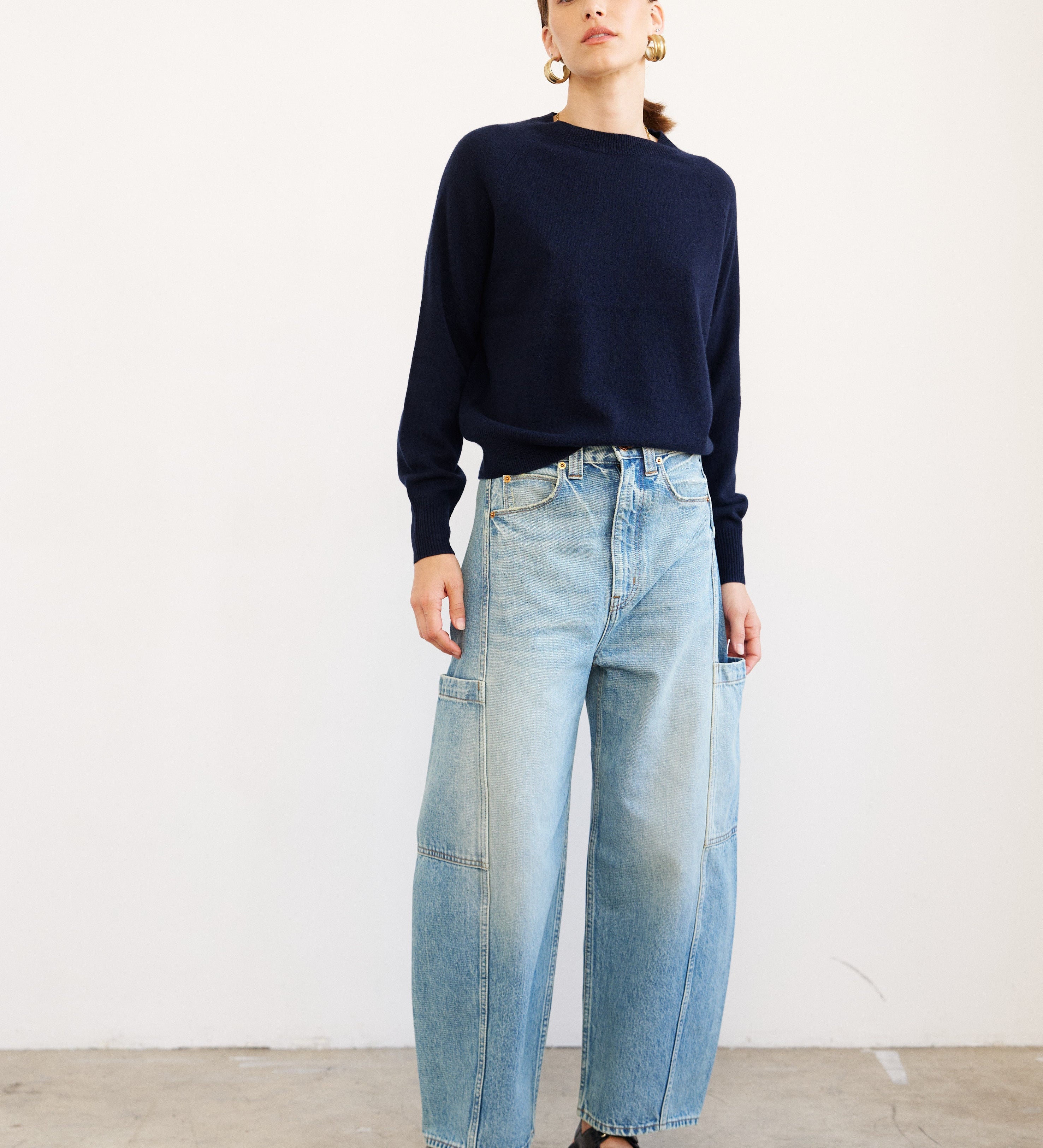 Jamie Haller - The Cashmere Crew in Navy