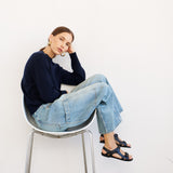 Jamie Haller - The Crop Painter in Worn Indigo