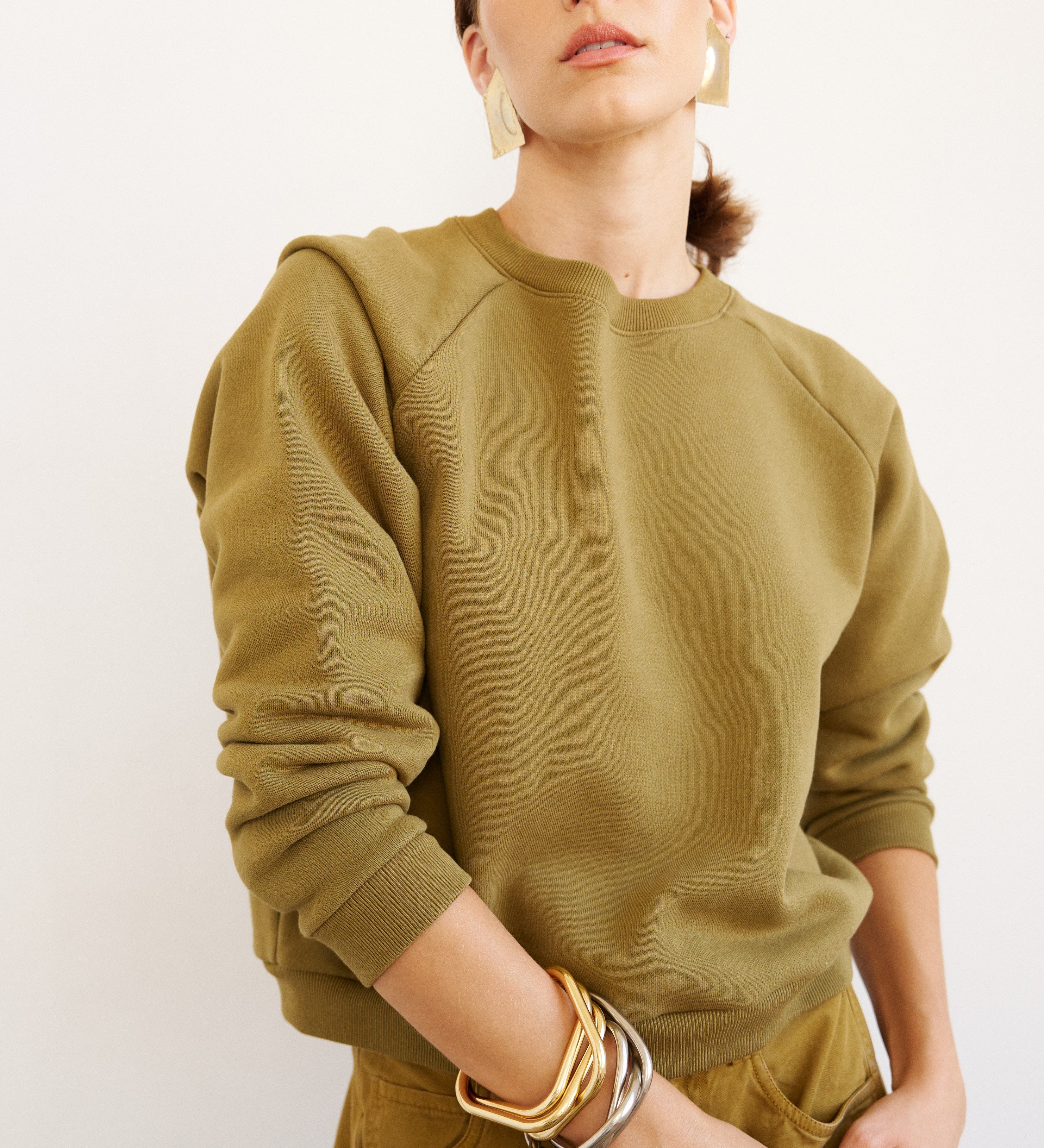 Jamie Haller - The Daily Sweatshirt in Avo