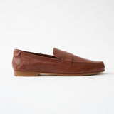Jamie Haller - The Men's Penny Loafer in Brown