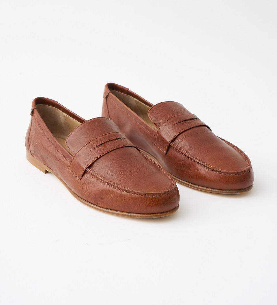 Jamie Haller - The Men's Penny Loafer in Brown