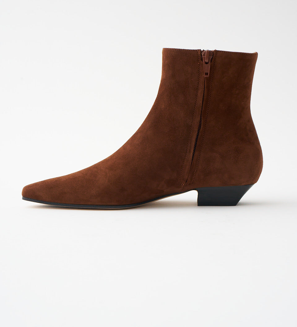 Jamie Haller - The Lennon Boot in Chocolate Suede