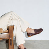Jamie Haller - The Men's Penny Loafer in Oxblood